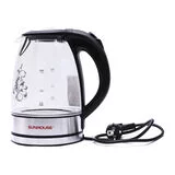 Ấm siêu tốc thủy tinh Sunhouse SHD1217 1500W (Trong suốt)