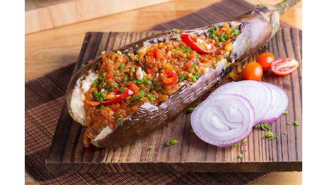 Cà tím nướng sốt cà chua - Cho ngày đông thêm ấm áp